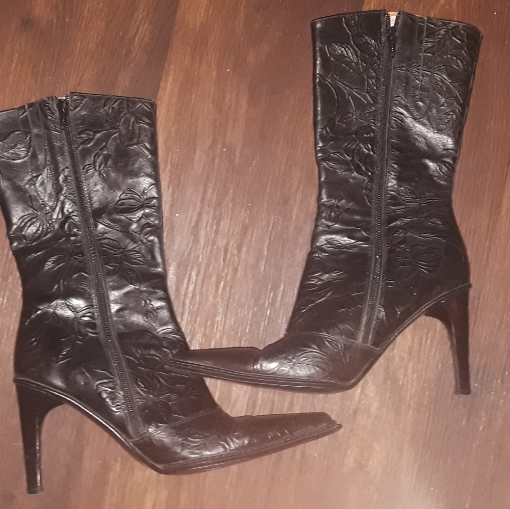Andrew Stevens Black Boots sz 39